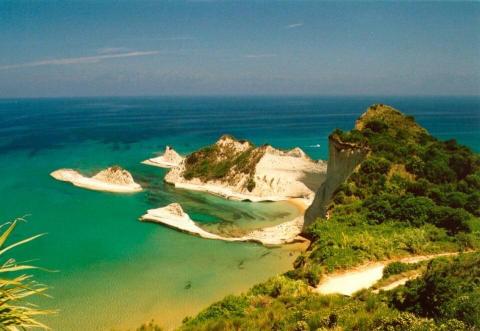 Cape Drastis in Peroulades - Thomas Boat and Jet Ski hire, San Stefanos, Corfu